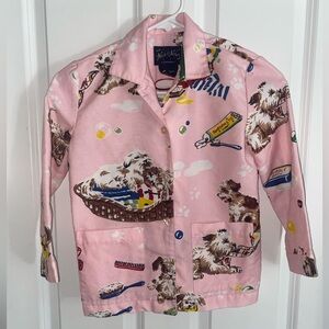 Nick & Nora Pink Sleepwear Kids Pajama Set